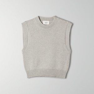 Aritzia Wilfred Alps Vest || Grey Sweater Vest (barely worn)